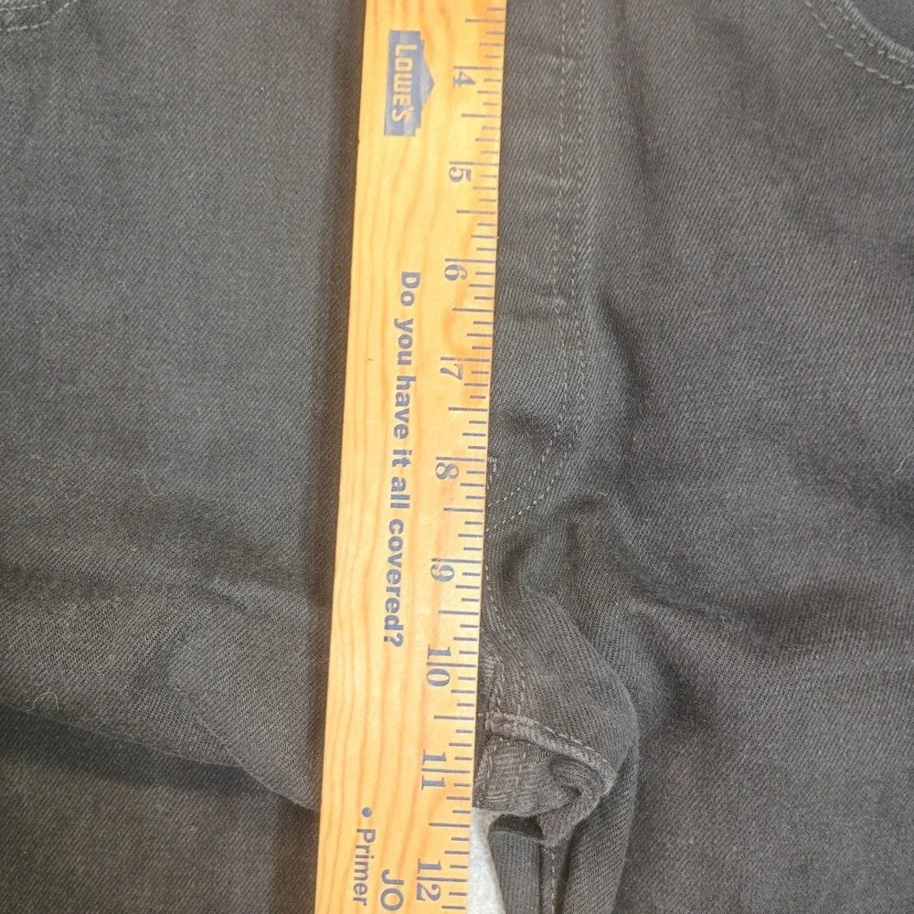 Levi's 501 Jeans Men's 34x34 (35x33) Black Button Fly Straight Leg Denim Pants
